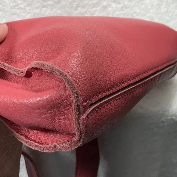 NWOT - Hammitt Small Tony Pink Leather Crossbody Bag - Picture 9 of 16